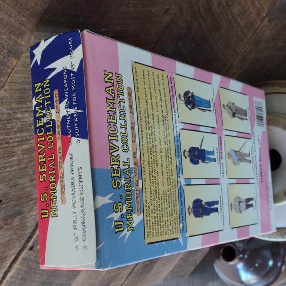 New Vintage 1996 U.S. Serviceman Memorial Collection Private Civil War Figure - Picture 7 of 8